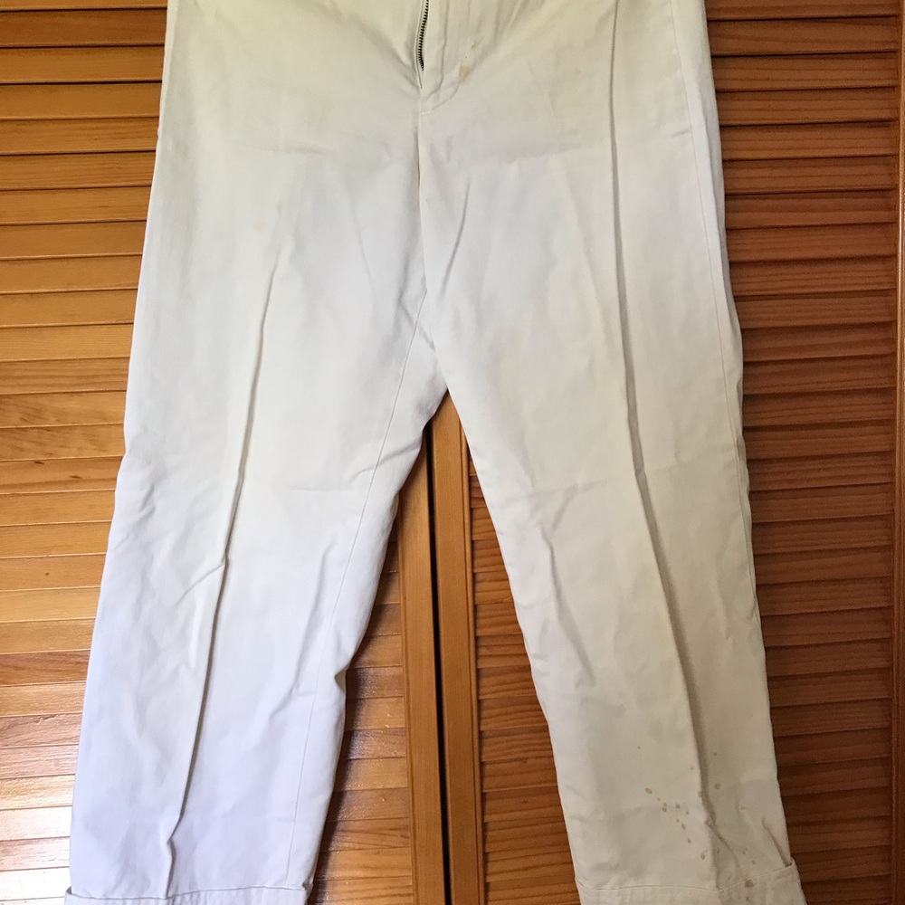 White pants